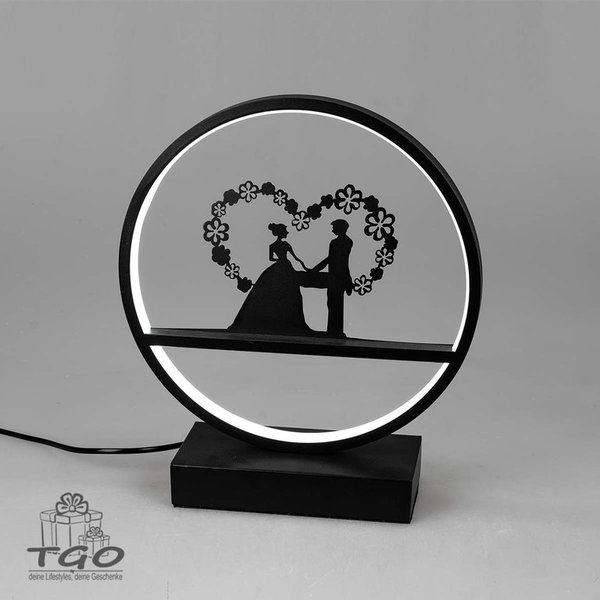 Formano LED Lampe Kreis mit Brautpaar